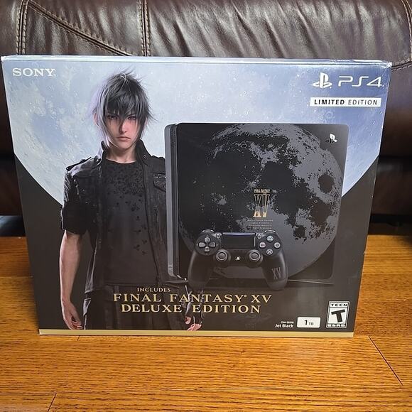 Sony PlayStation 4 PS4 Final Fantasy XV 15 Luna Edition Console System Steelbook - Picture 4 of 16